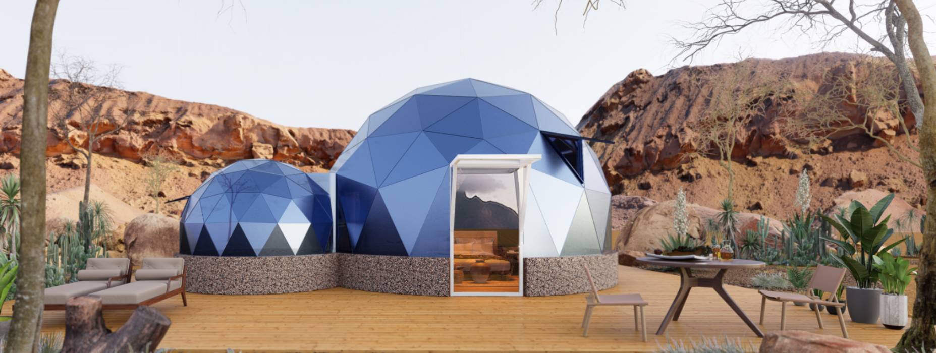 青羊区球形智能光伏玻璃星空房